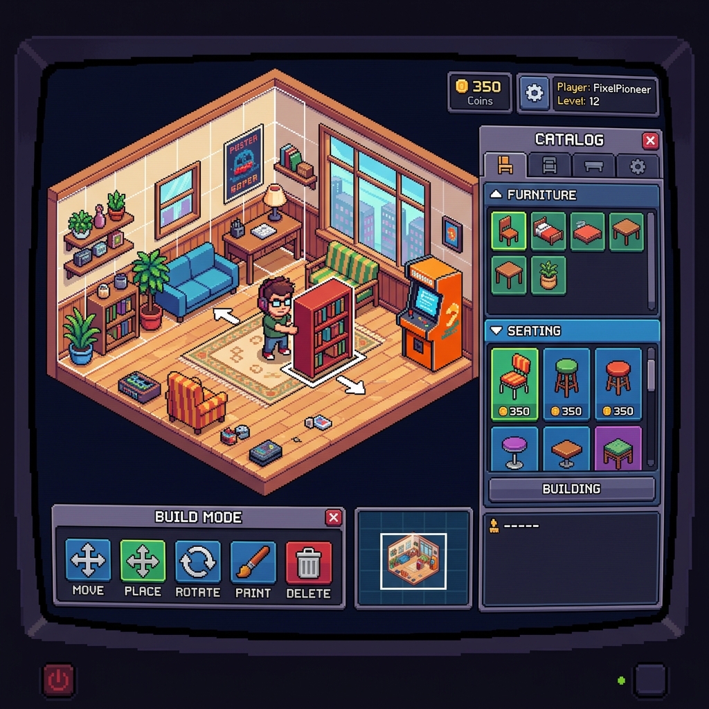 Habland Oyun İçi Oda Düzenlemesi