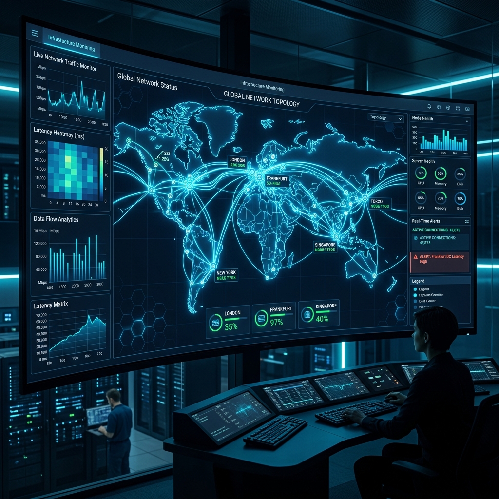 Server Infrastructure Dashboard